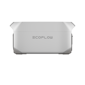 Seitenansicht der EcoFlow DELTA 3 Zusatzbatterie